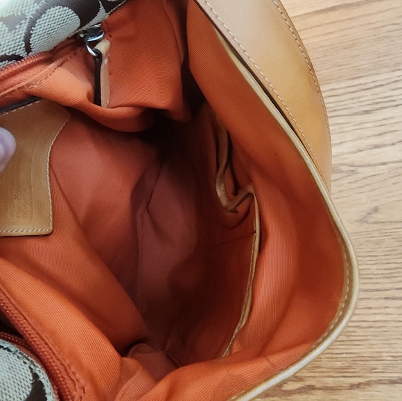 Coach Vintage Canvas Leather Crossbody Purse - Picture 9 of 13